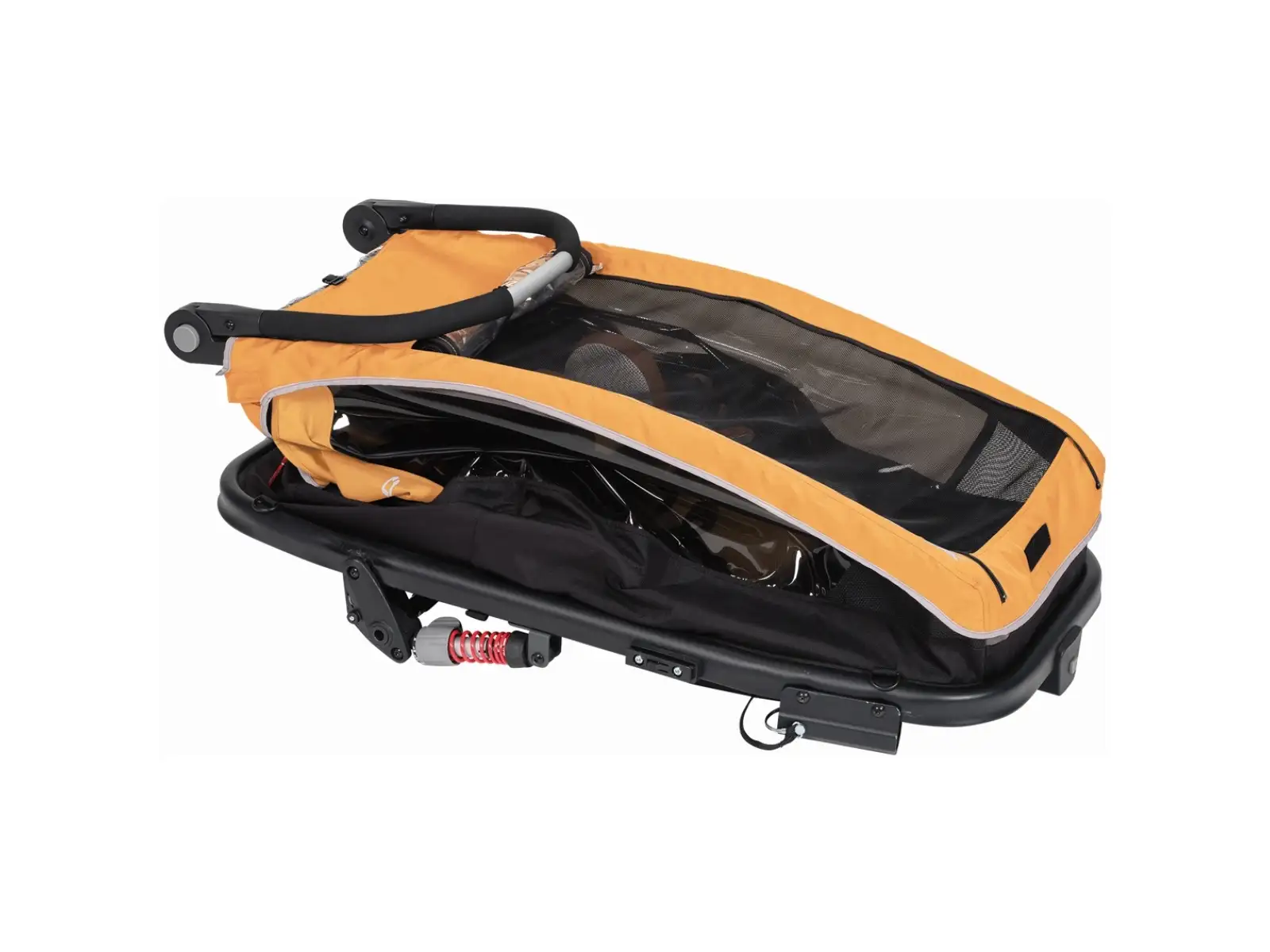 XLC MONOs BS-C09 children's trailer 20" Marigold/Anthrazit