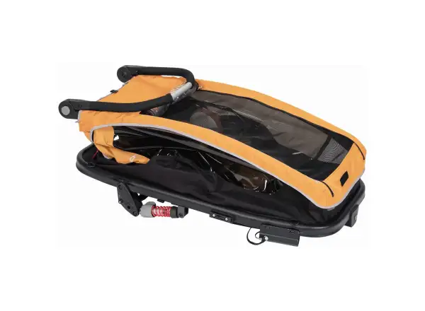XLC MONOs BS-C09 children's trailer 20" Marigold/Anthrazit