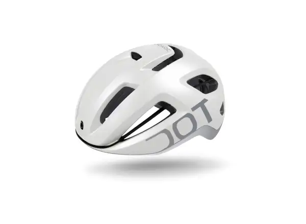 Dotout Coupé Pro helmet Pearl Matt White/Shiny Light Grey