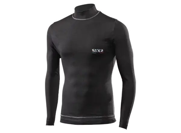 SIXS TS4P Windshell functional shirt long sleeve black