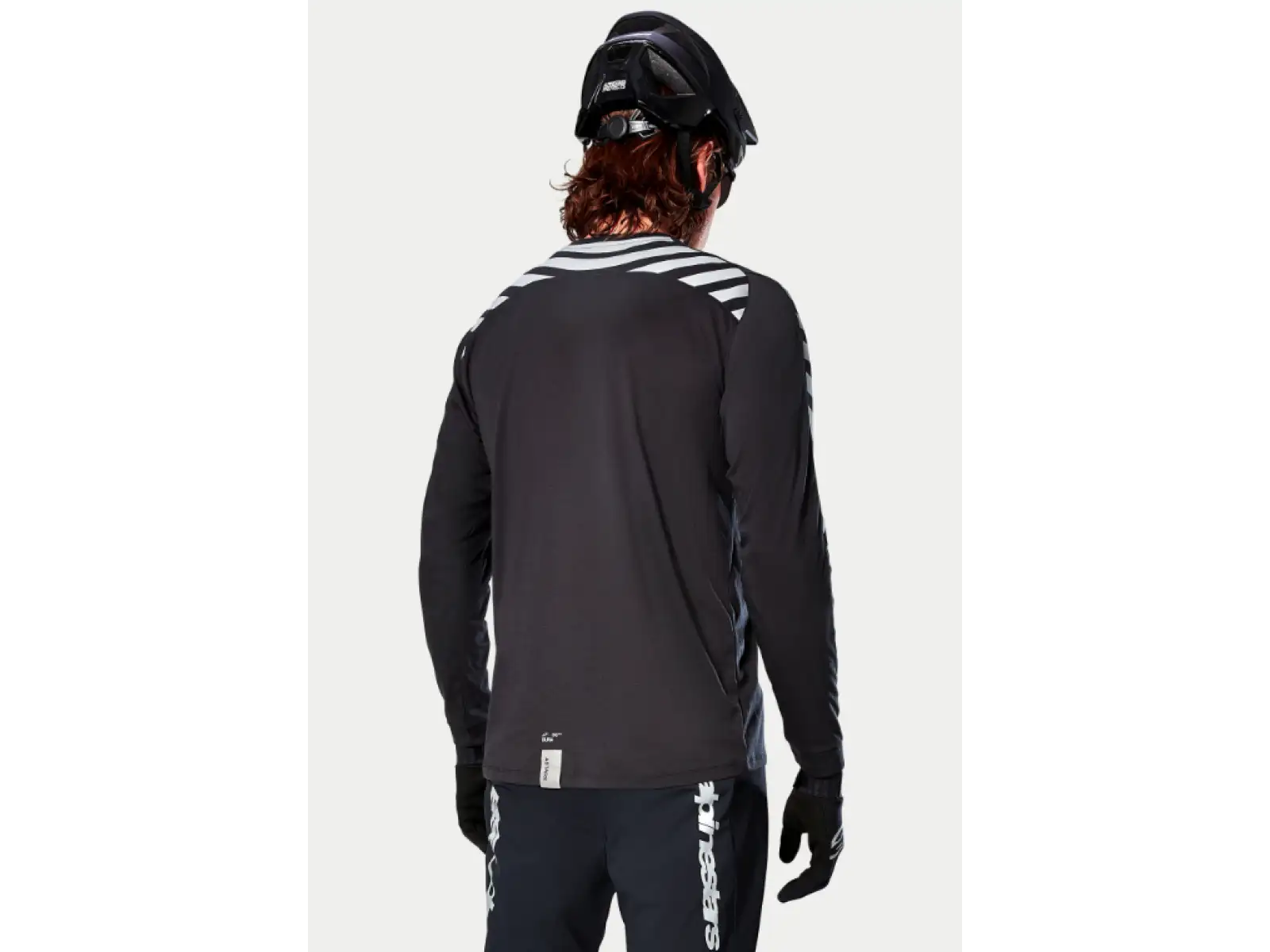 Alpinestars A-Dura Dri Oscar men's jersey long sleeve Black Reflective