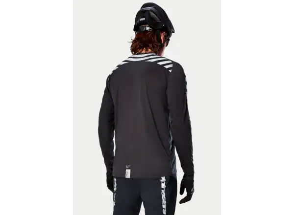 Alpinestars A-Dura Dri Oscar men's jersey long sleeve Black Reflective