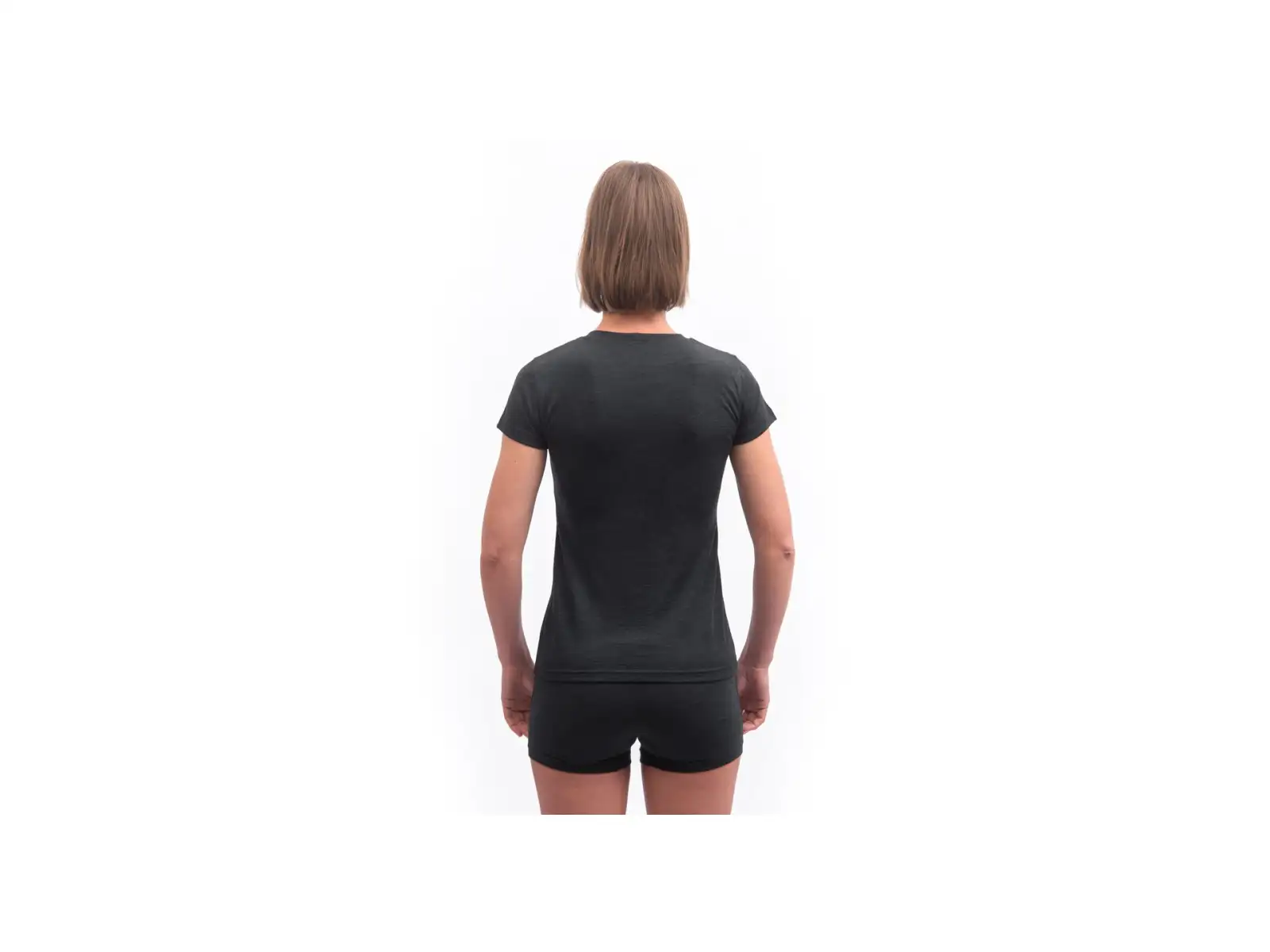 Sensor Merino Cordura women's T-shirt short sleeve black