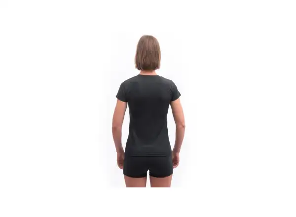 Sensor Merino Cordura women's T-shirt short sleeve black
