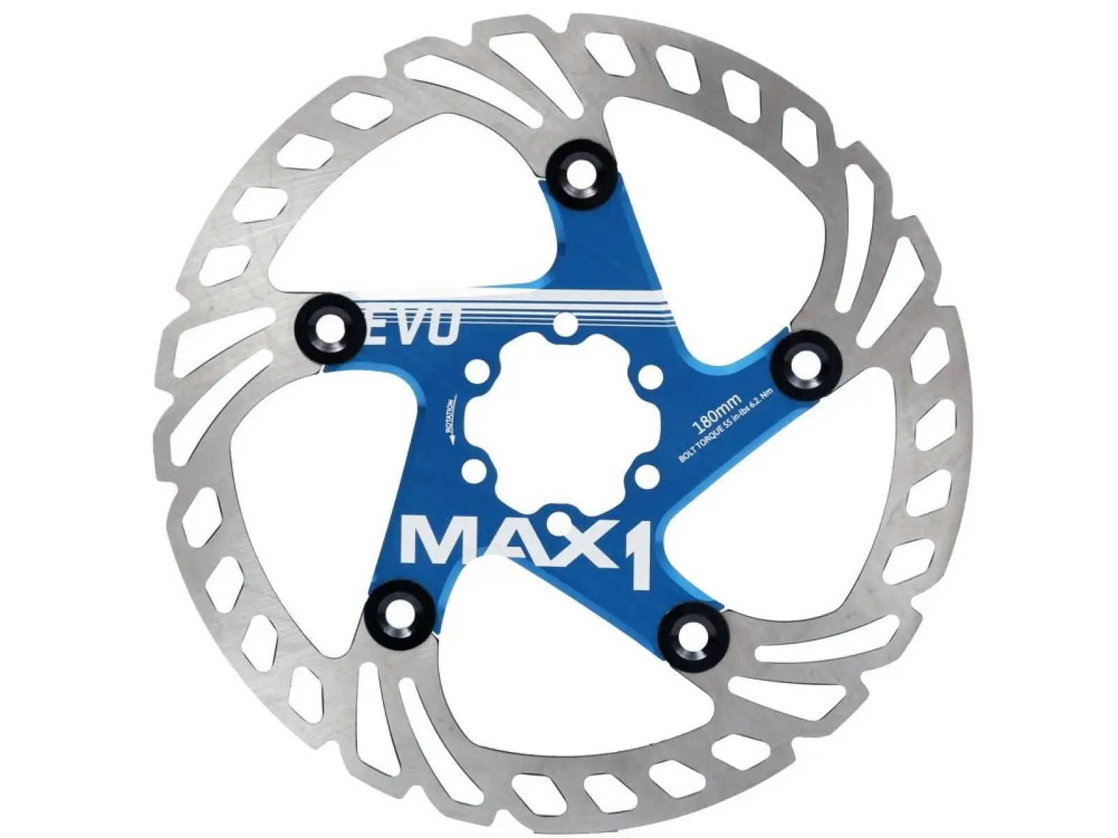 MAX1 Evo brake rotor 180 mm blue