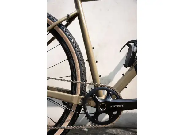Ridley Kanzo Adventure Alu GRX400 gravel bike Bronze Green/Black
