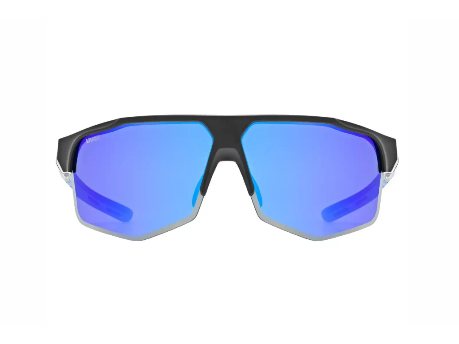 Uvex Axos Set goggles Black Matt/Mirror Blue