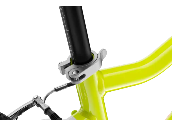 Woom GO 3 Automagic kids bike neon lime