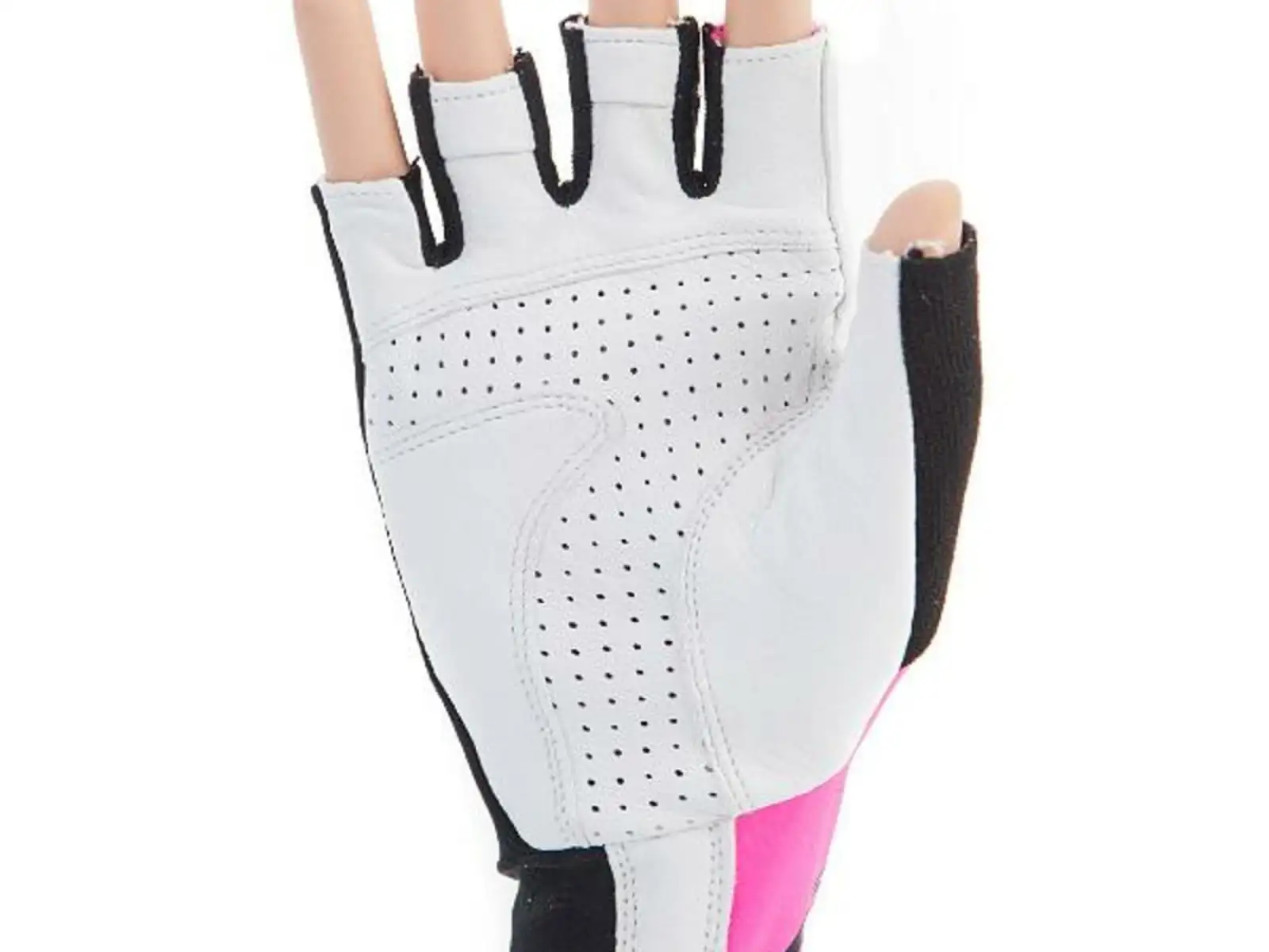 Crussis gloves black/pink fluo size XL