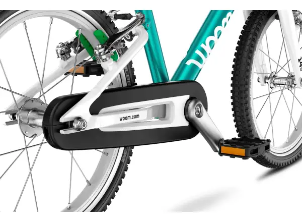 Woom GO 2 children's bike 14" Metallic Turquoise