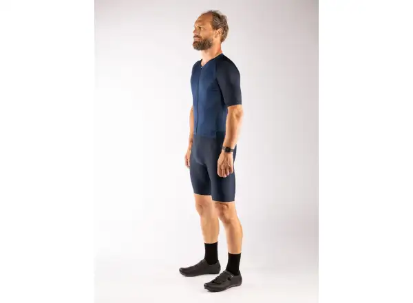 Force Script men's jersey short sleeve dark blue