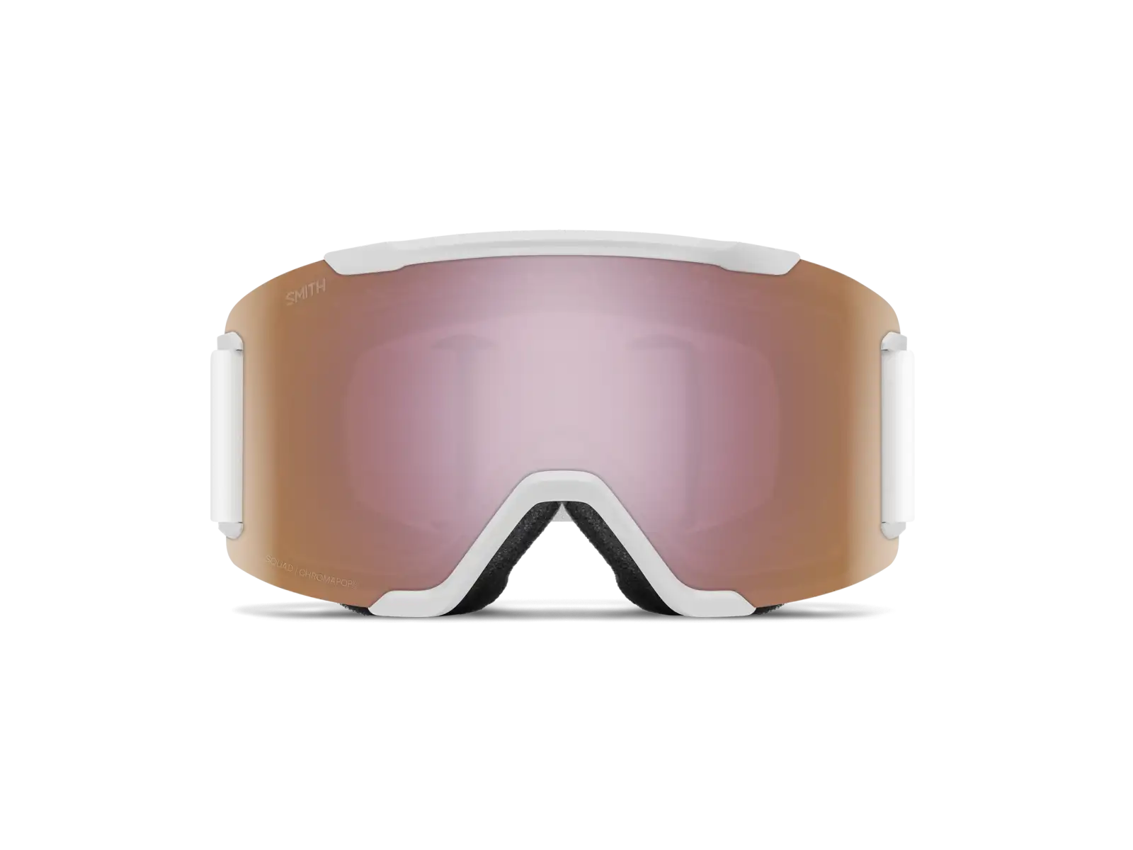 Smith Squad ski goggles White Vapor / ChromaPop Everyday Rose Gold Mirror (2 lenses)
