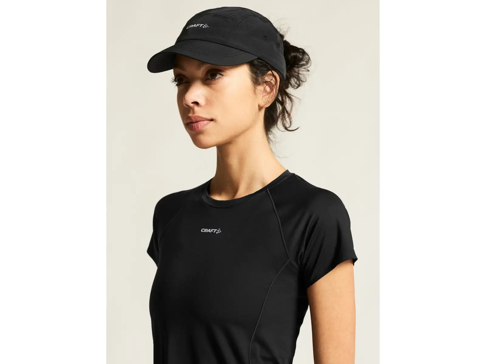 Craft Hypervent Cropped women's T-shirt black