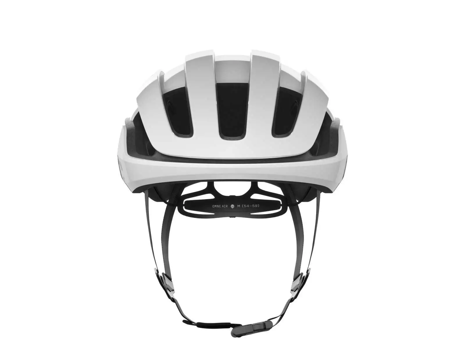 POC Omne Air MIPS helmet Hydrogen White/Uranium Black Matt/Logo