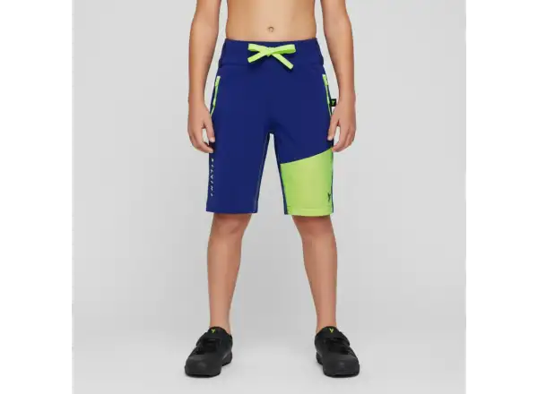 Silvini Acri kids shorts Blue/Neon