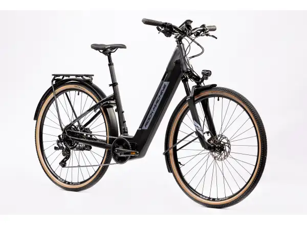 Rock Machine Crossride INT e450 Touring e-bike Matte Black/Grey