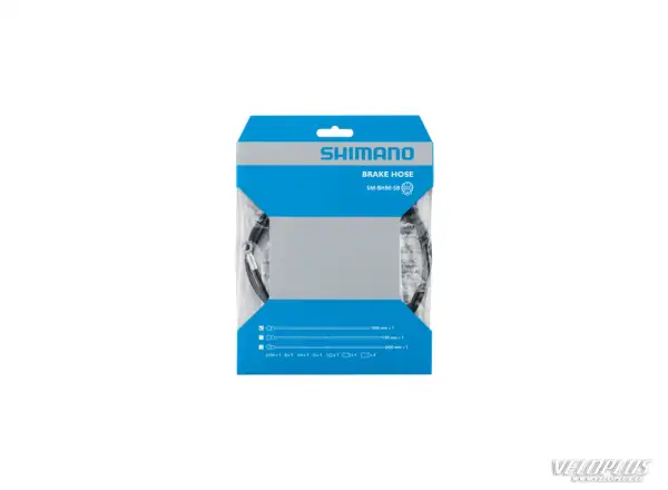 Shimano SM-BH90-SB brake hose 2000 mm, straight – banjo, black