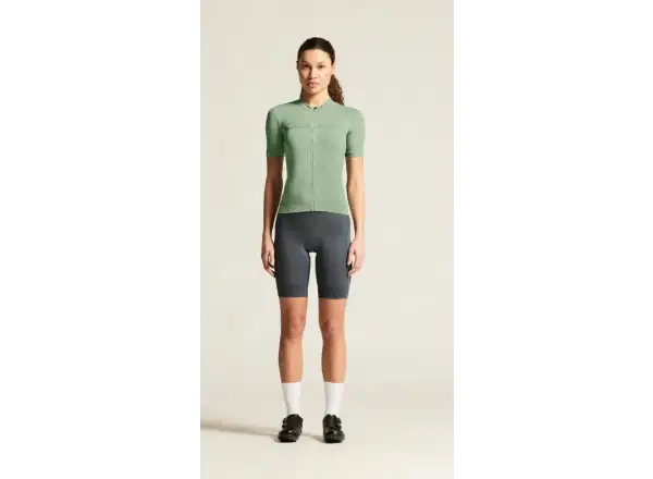 CRAFT Endur Logo women's cycling jersey green L