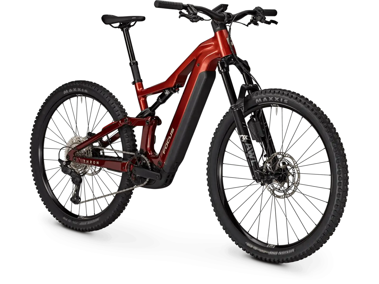 Focus THRON 9 800Wh full-suspension electric bike Maroonred / Darkmaroon