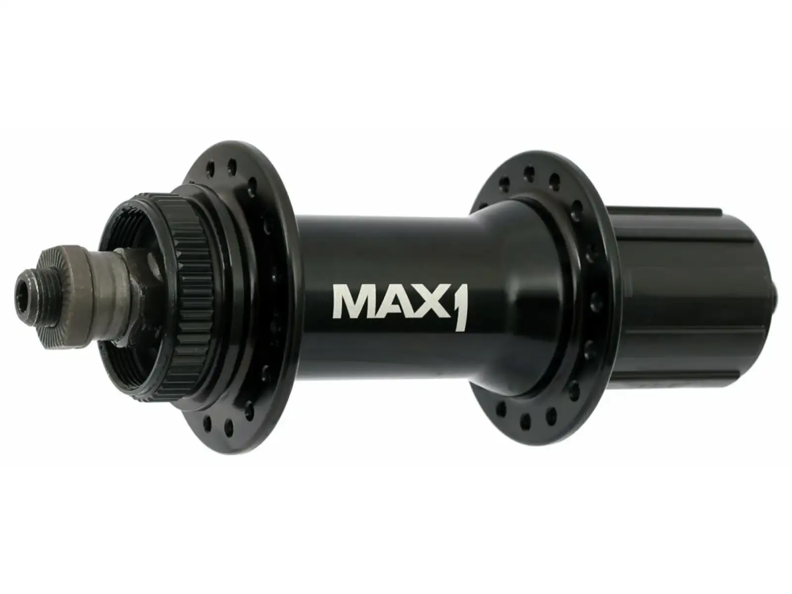 MAX1 Sport Mini Boost CL rear hub 5x141 mm black 32 holes HG9 freehub