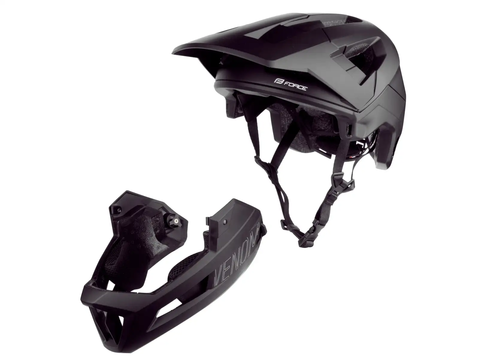 Force Venom downhill helmet black