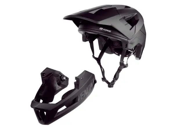 Force Venom downhill helmet black