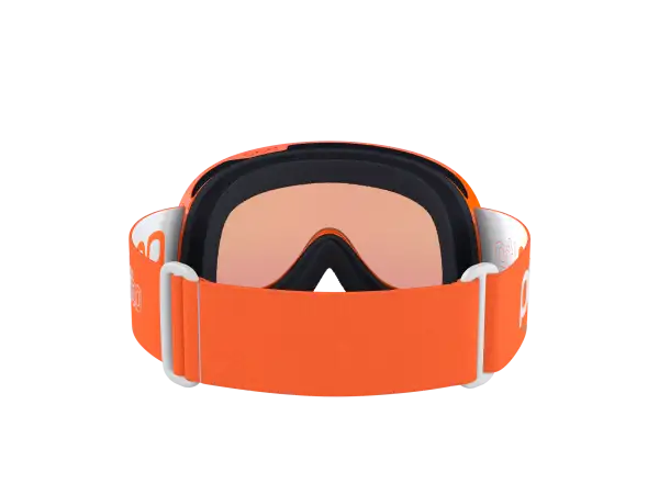 POC POCito Retina children's ski goggles Fluorescent Orange/Partly Sunny Light Orange