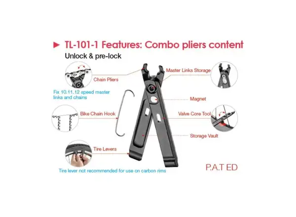 Sting TL-500 multifunction tool for handlebars
