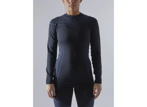 Craft Core Dry Fuseknit women's set long sleeve shirt+pants black