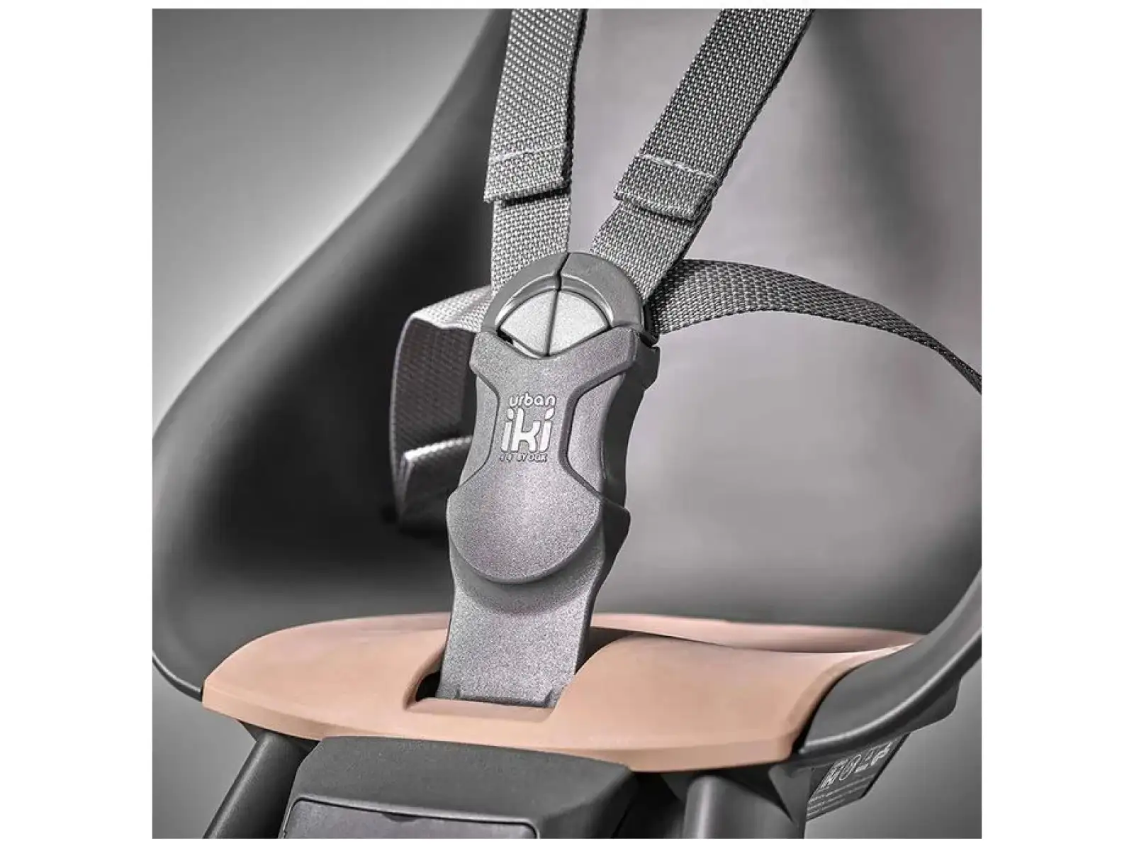 Urban Iki child seat with adapter for stem Bincho Black/Kurumi Brown