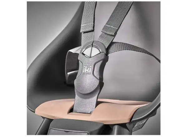 Urban Iki child seat with adapter for stem Bincho Black/Kurumi Brown
