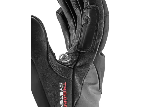 Leki Hevon Thermo 3D downhill gloves Black