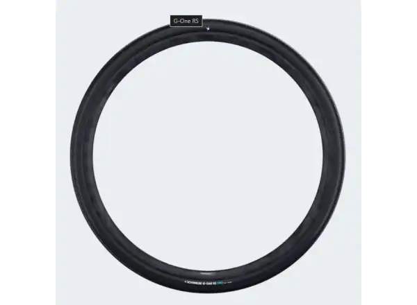 Schwalbe G-ONE RS PRO V-Guard 40-622 gravel tire kevlar, TLR, E-25, Addix Race, black