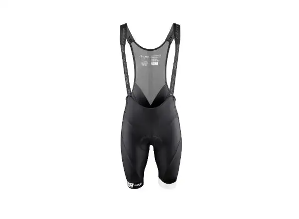 Force B51 men's shorts with bib and padding black/white