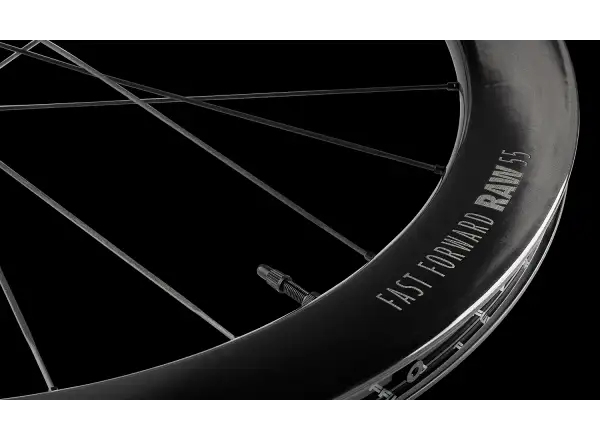 FFWD RAW CS 55 road wheelset Gloss Black