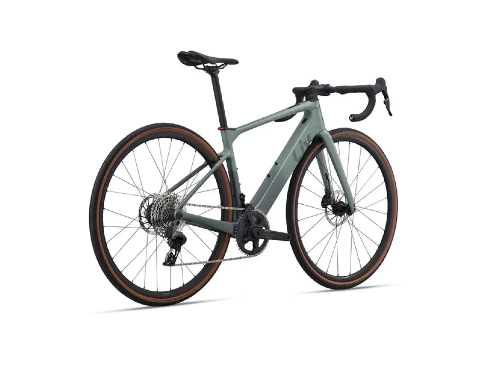 Liv Avail Advanced E+ Elite AR road e-bike Eucalyptus/Ocean Storm