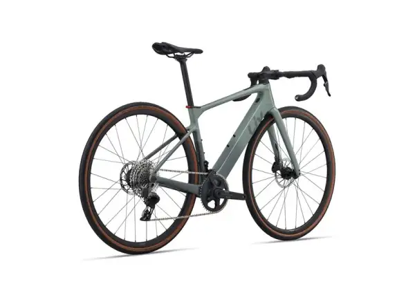 Liv Avail Advanced E+ Elite AR road e-bike Eucalyptus/Ocean Storm