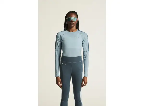 Craft ADV Wool Merino women's long sleeve shirt blue