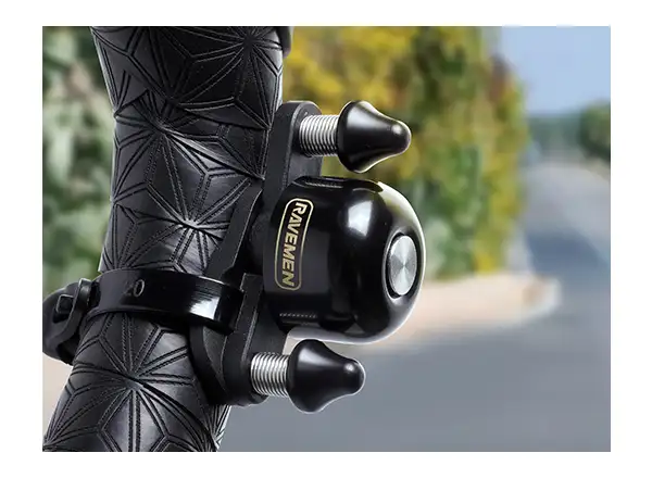 Ravemen Q3 bicycle bell (double-sided)