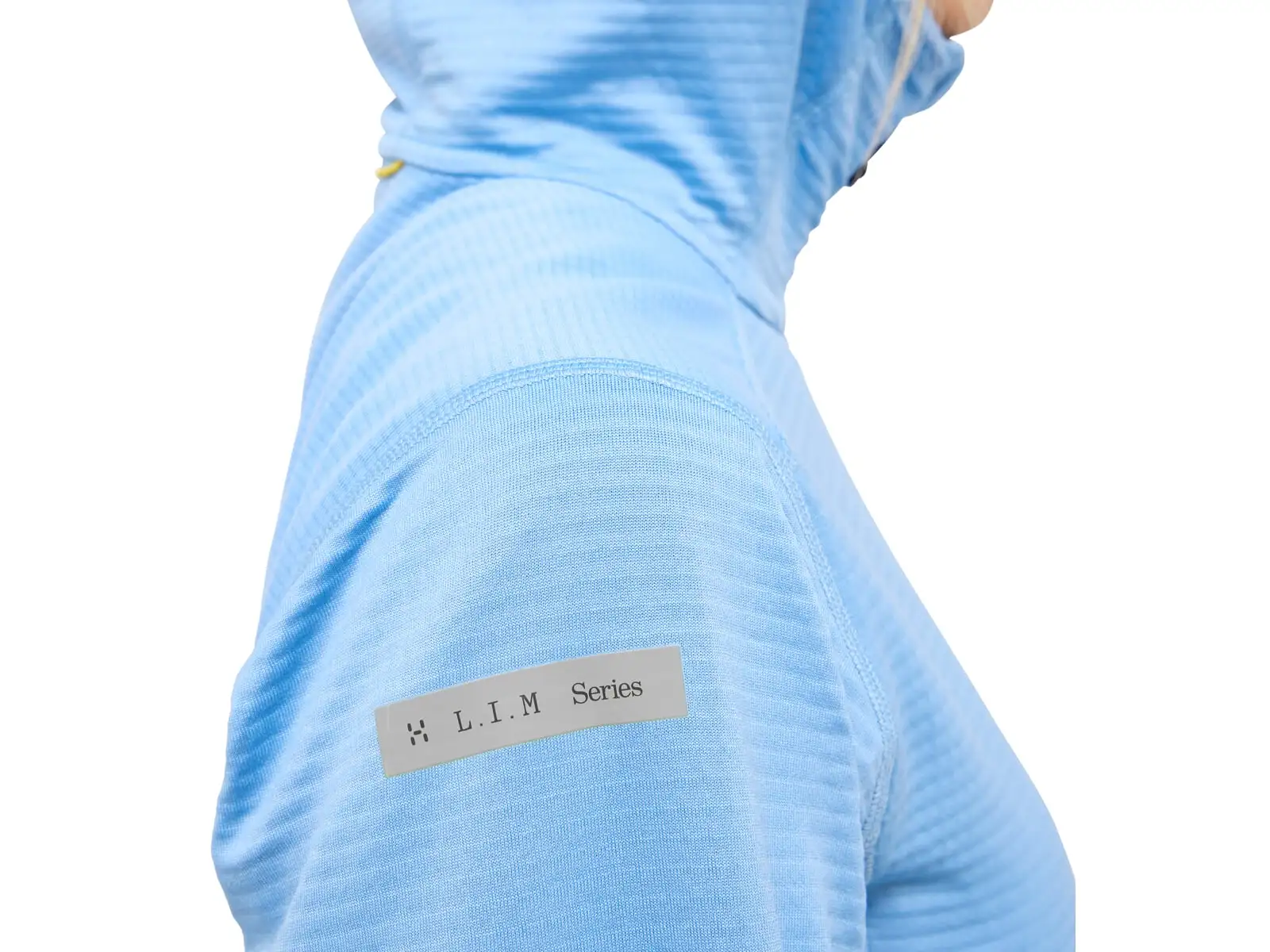 Haglöfs L.I.M Mid Multi Hood women's hoodie light blue