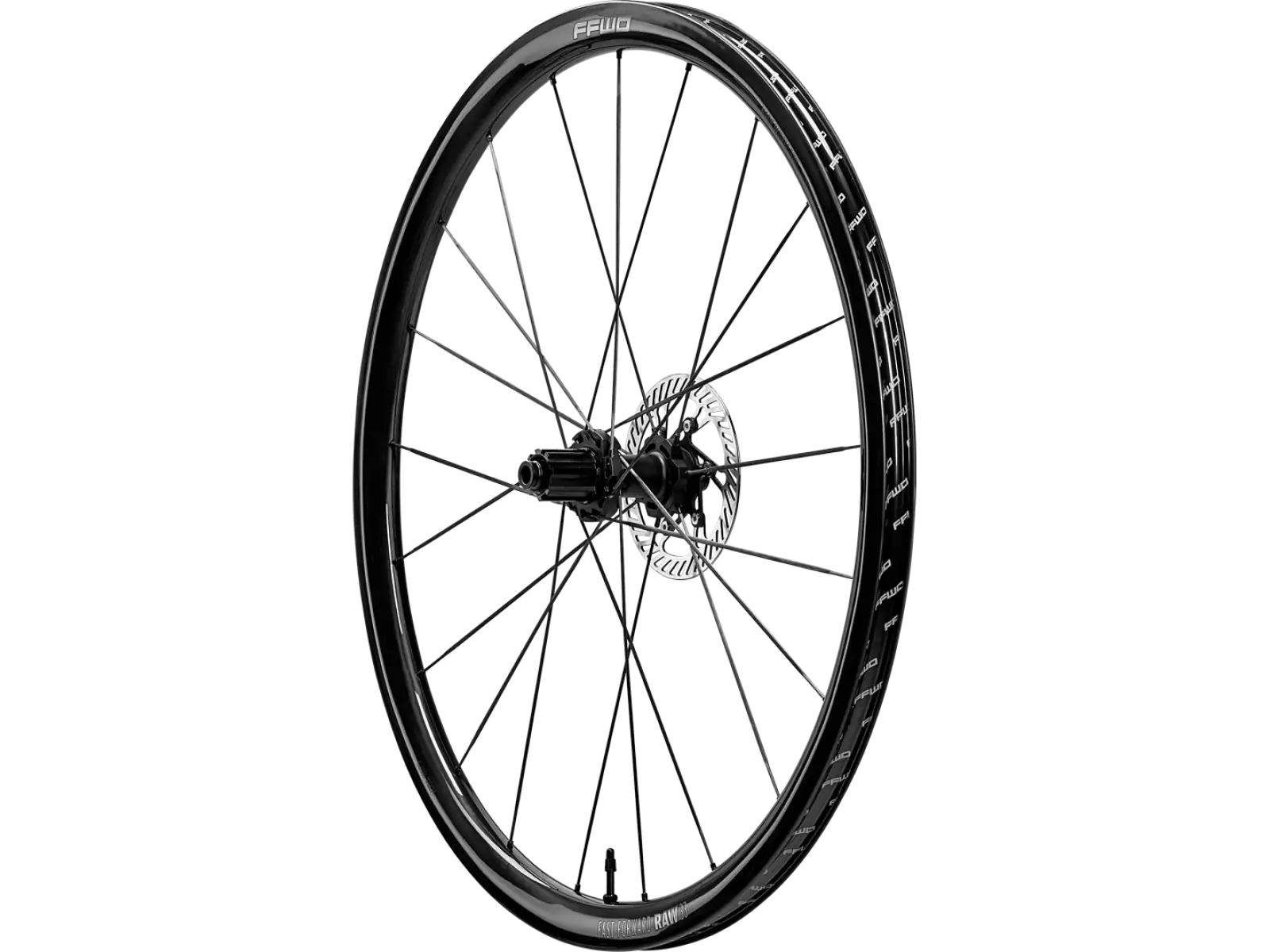 FFWD RAW CS 33 road wheelset Glossy Black