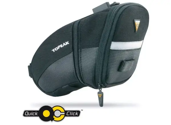 Topeak Aero Wedge Pack Large saddle bag with QuickClick