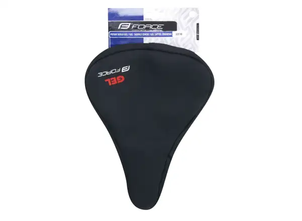 Force Gel seat cover without indentation Black
