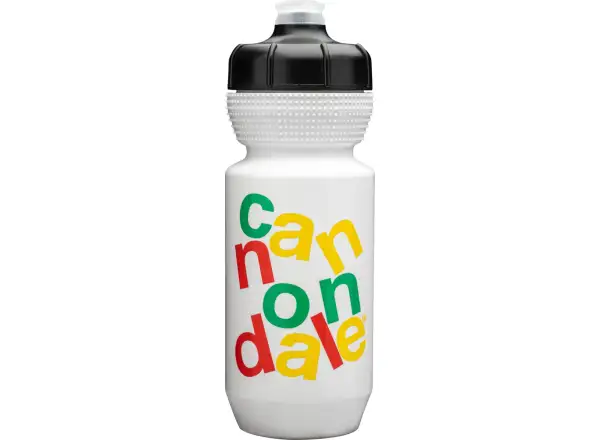 Cannondale Gripper Stacked bottle 0.6 l White/Yellow