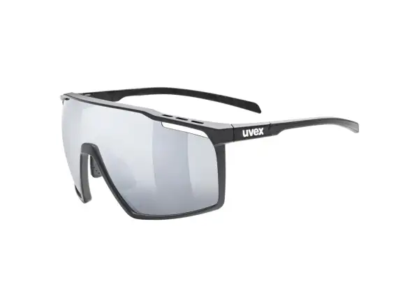 Uvex MTN Perform cycling glasses Black Mat/Mirror Silver
