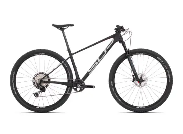 Superior Team 29 Elite Matte Carbon/Chrome/Team Red mountain bike