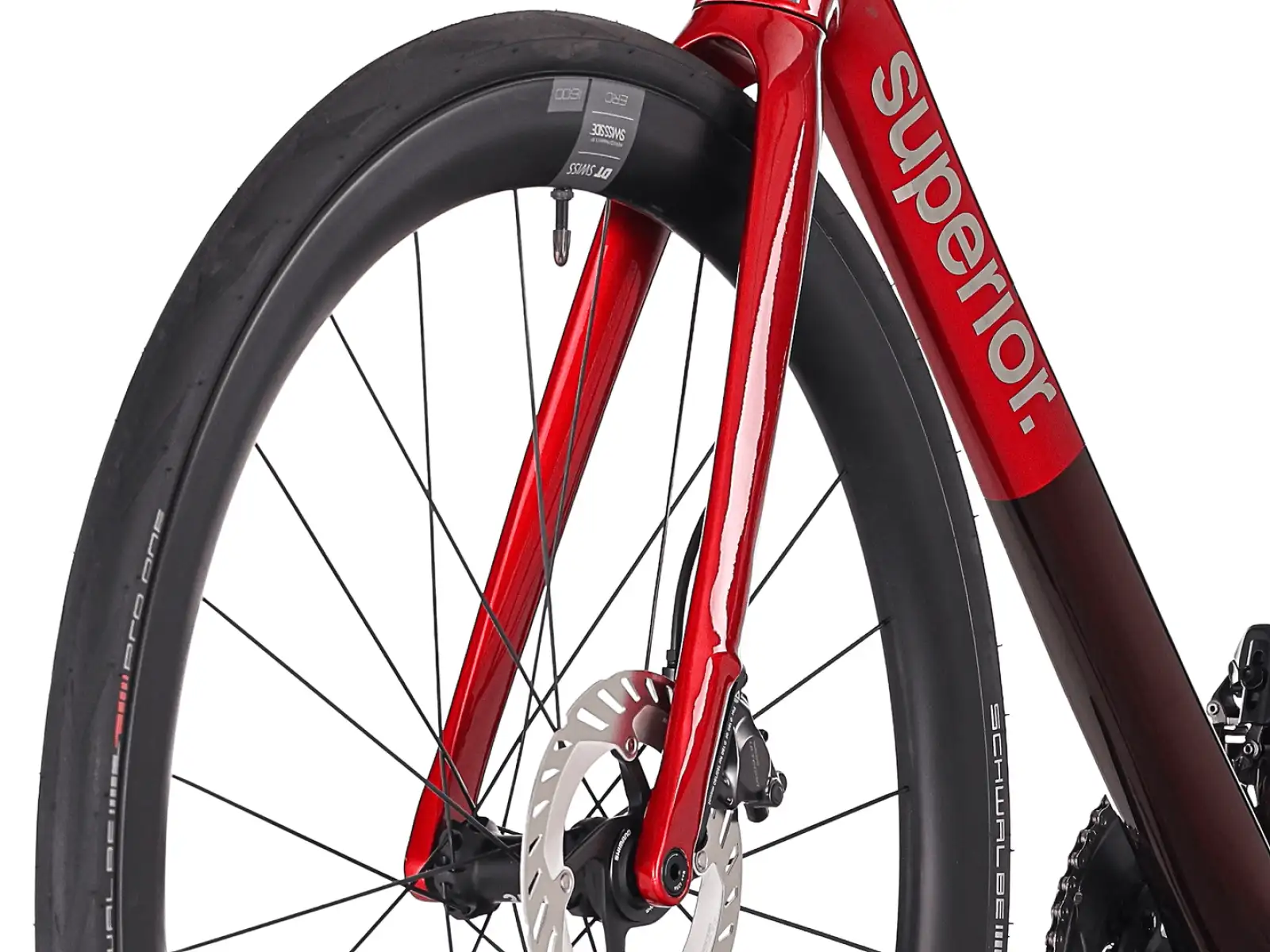 Superior RR 9.8 road bike Gloss Red/Carbon Red