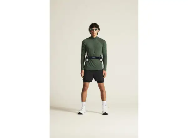 Craft ADV SubZ Wool men's running shirt long sleeve green