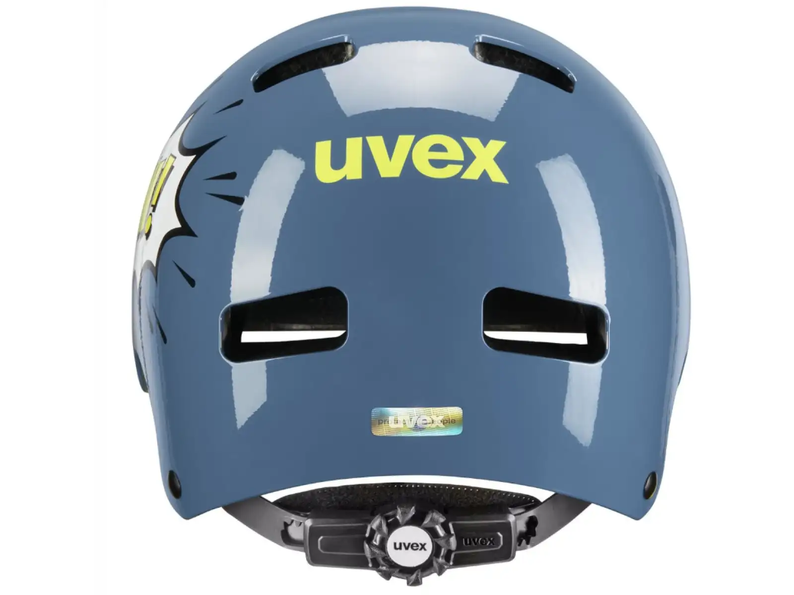 Uvex Kid 3 children's helmet Stone Blue/Pow