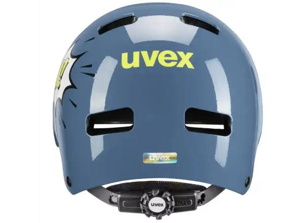 Uvex Kid 3 children's helmet Stone Blue/Pow